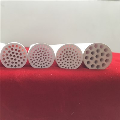 Membrana cerámica para tratamiento de agua potable